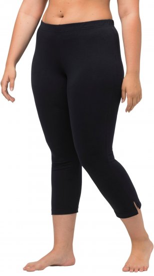 Ulla Popken Basic Stretch Knit Capris Navy - Teksad & Püksid Suuremates Suurustes – Plus Size - 