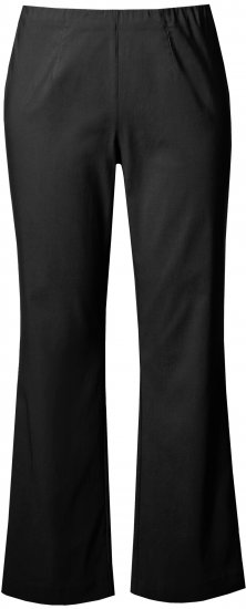 Ulla Popken Classic Stretch Bengaline Comfort Pants Black - Teksad & Püksid Suuremates Suurustes – Plus Size - 