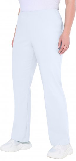 Ulla Popken Classic Stretch Bengaline Comfort Pants Snow White - Teksad & Püksid Suuremates Suurustes – Plus Size - 