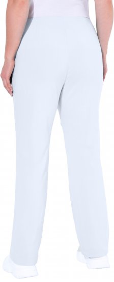 Ulla Popken Classic Stretch Bengaline Comfort Pants Snow White - Teksad & Püksid Suuremates Suurustes – Plus Size - 