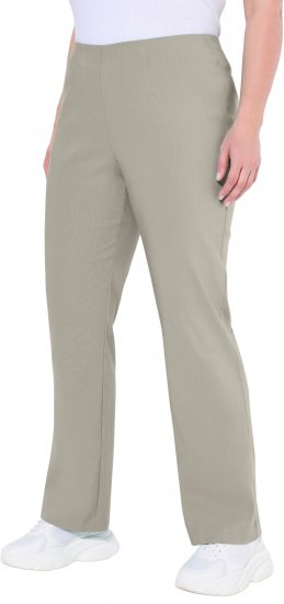 Ulla Popken Classic Stretch Bengaline Comfort Pants Brown - Teksad & Püksid Suuremates Suurustes – Plus Size - 