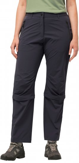 Ulla Popken Versatile Zip Off Leg Quick Dry Stretch Pants Graphite Grey - Teksad & Püksid Suuremates Suurustes – Plus Size - 