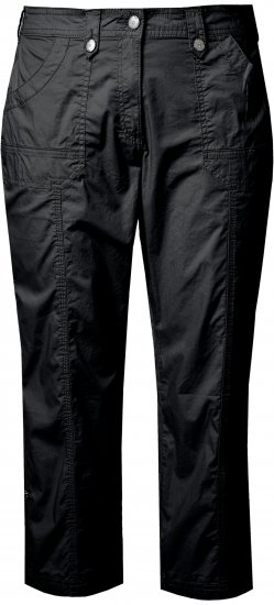 Ulla Popken Roll Tab Hem Stretch Cargo Pants Black - Teksad & Püksid Suuremates Suurustes – Plus Size - 