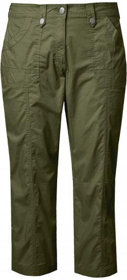 Ulla Popken Roll Tab Hem Stretch Cargo Pants Green - Teksad & Püksid Suuremates Suurustes – Plus Size - 