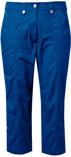 Ulla Popken Roll Tab Hem Stretch Cargo Pants Blue - Teksad & Püksid Suuremates Suurustes – Plus Size - 