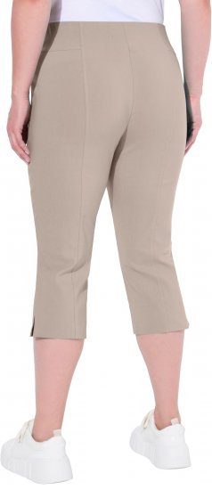 Ulla Popken Bengaline Elastic Waist Stretch Capri Pants Orange - Teksad & Püksid Suuremates Suurustes – Plus Size - 