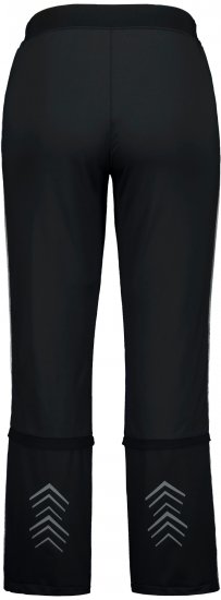 Ulla Popken Zip Off Reflective Detail Funtional Powerstretch Pants Black - Teksad & Püksid Suuremates Suurustes – Plus Size - 