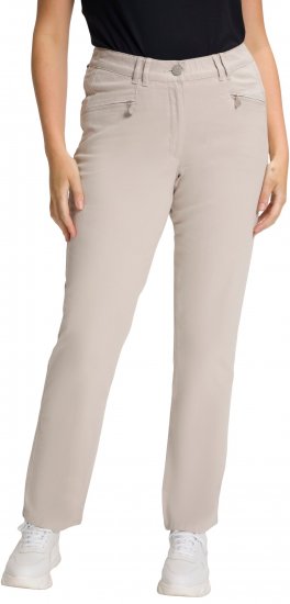 Ulla Popken Summer Pants Mony Beige - Teksad & Püksid Suuremates Suurustes – Plus Size - 