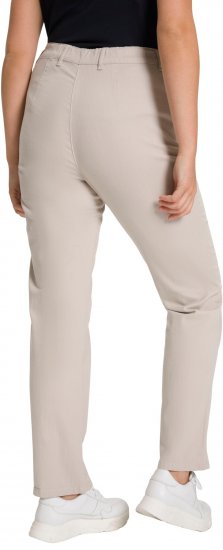 Ulla Popken Summer Pants Mony Beige - Teksad & Püksid Suuremates Suurustes – Plus Size - 