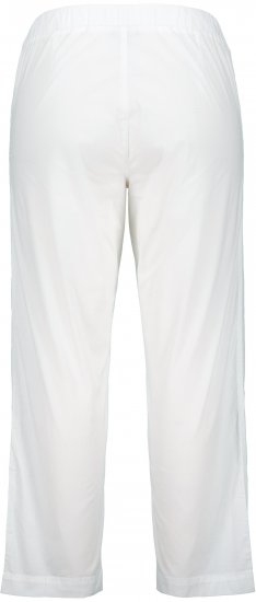 Ulla Popken Wide Leg Ruby Fit Stretch Chino Pants Snow White - Teksad & Püksid Suuremates Suurustes – Plus Size - 