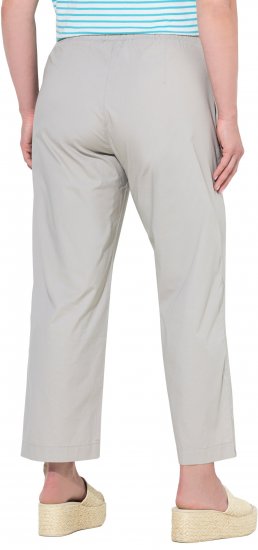 Ulla Popken Wide Leg Ruby Fit Stretch Chino Pants Pebble - Teksad & Püksid Suuremates Suurustes – Plus Size - 
