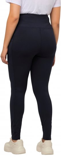 Ulla Popken High Waist Quick Dry Recycled Stretch Leggings Grey - Teksad & Püksid Suuremates Suurustes – Plus Size - 
