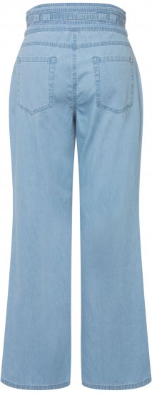 Ulla Popken Soft Denim Wide Leg Jeans Blue Denim - Teksad & Püksid Suuremates Suurustes – Plus Size - 