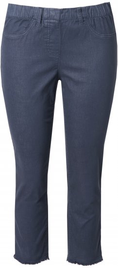 Ulla Popken Stretch Blend Bengaline Pants Navy - Teksad & Püksid Suuremates Suurustes – Plus Size - 