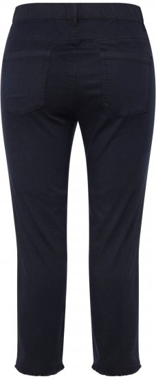 Ulla Popken Stretch Blend Bengaline Pants Navy - Teksad & Püksid Suuremates Suurustes – Plus Size - 