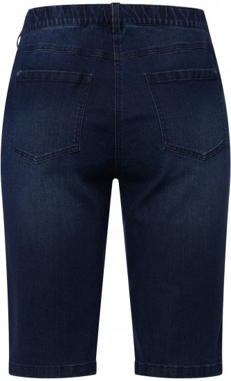 Ulla Popken Basic Denim Mandy Bermuda Shorts Blue Denim - Teksad & Püksid Suuremates Suurustes – Plus Size - 