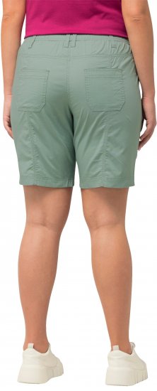 Ulla Popken Cargo Bermuda Shorts Light Moss Green - Teksad & Püksid Suuremates Suurustes – Plus Size - 