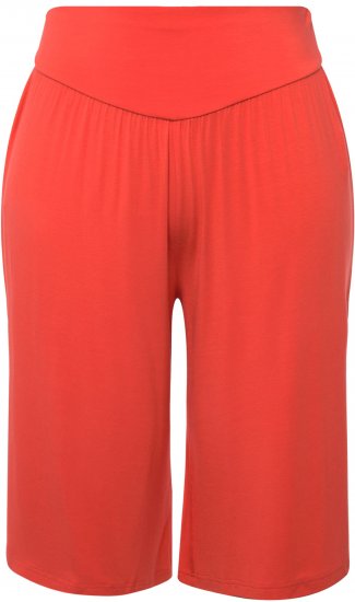 Ulla Popken Wide Leg Flared Bermuda Shorts - Teksad & Püksid Suuremates Suurustes – Plus Size - 