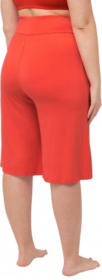 Ulla Popken Wide Leg Flared Bermuda Shorts - Teksad & Püksid Suuremates Suurustes – Plus Size - 