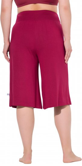 Ulla Popken Wide Leg Flared Bermuda Shorts - Teksad & Püksid Suuremates Suurustes – Plus Size - 