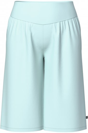Ulla Popken Wide Leg Flared Bermuda Shorts Blue - Teksad & Püksid Suuremates Suurustes – Plus Size - 