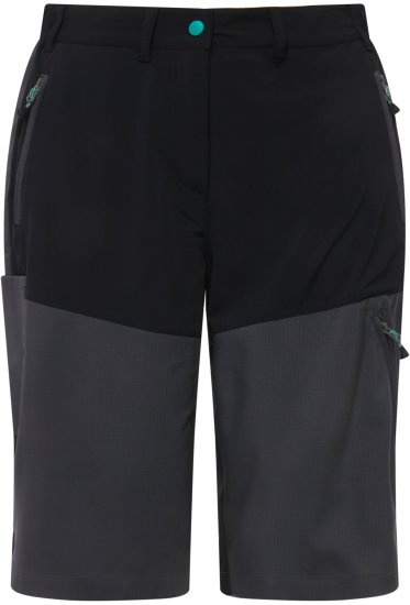 Ulla Popken Water Repellent Nordic Walking Shorts Black - Teksad & Püksid Suuremates Suurustes – Plus Size - 