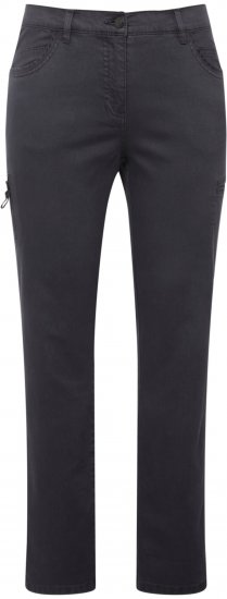 Ulla Popken Stretch Fit 6 Pocket Cargo Pants Black - Teksad & Püksid Suuremates Suurustes – Plus Size - 