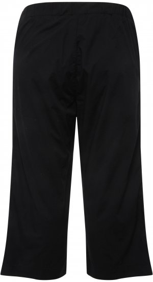 Ulla Popken Cropped Ruby Fit Pants Black - Teksad & Püksid Suuremates Suurustes – Plus Size - 