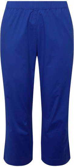 Ulla Popken Cropped Ruby Fit Pants Blue - Teksad & Püksid Suuremates Suurustes – Plus Size - 