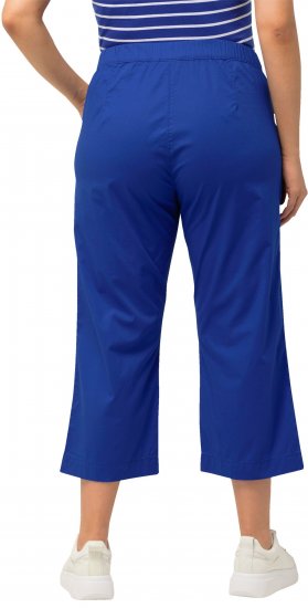 Ulla Popken Cropped Ruby Fit Pants Blue - Teksad & Püksid Suuremates Suurustes – Plus Size - 