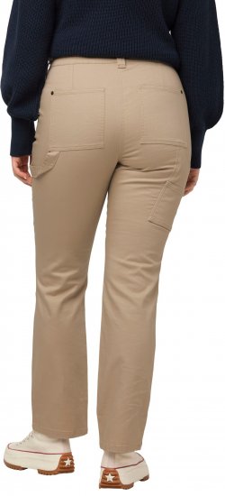 Ulla Popken Bootcut Carpenter Jeans Dark Putty - Teksad & Püksid Suuremates Suurustes – Plus Size - 
