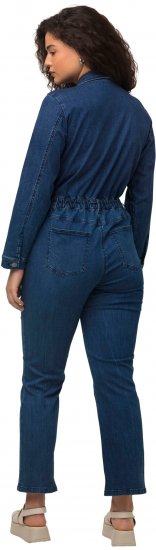 Ulla Popken Denim Boiler Suit Blue Denim - Teksad & Püksid Suuremates Suurustes – Plus Size - 