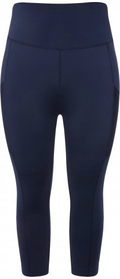 Ulla Popken Cropped High Waisted Leggings Navy - Teksad & Püksid Suuremates Suurustes – Plus Size - 
