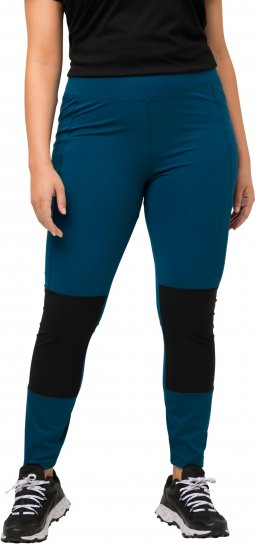 Ulla Popken High Waisted Hiking Leggings Blue - Teksad & Püksid Suuremates Suurustes – Plus Size - 