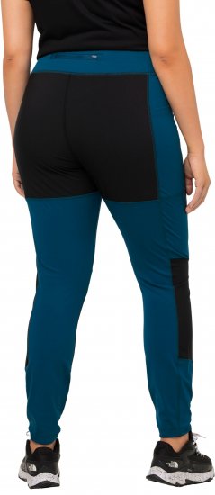 Ulla Popken High Waisted Hiking Leggings Blue - Teksad & Püksid Suuremates Suurustes – Plus Size - 