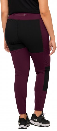 Ulla Popken High Waisted Hiking Leggings Purple - Teksad & Püksid Suuremates Suurustes – Plus Size - 