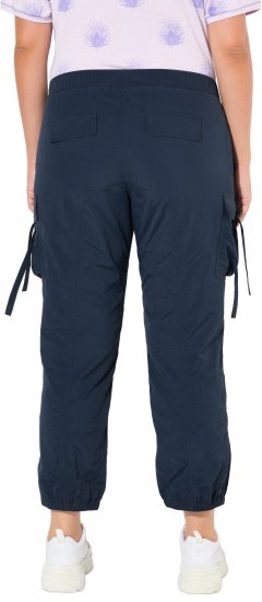 Ulla Popken Elastic Waist Cargo Pants Navy - Teksad & Püksid Suuremates Suurustes – Plus Size - 