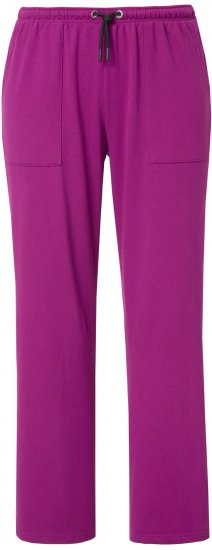 Ulla Popken Straight Leg Joggers Purple - Teksad & Püksid Suuremates Suurustes – Plus Size - 