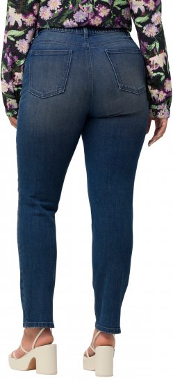 Ulla Popken Sammy Destroy 5 Pocket Jeans Blue Denim - Teksad & Püksid Suuremates Suurustes – Plus Size - 