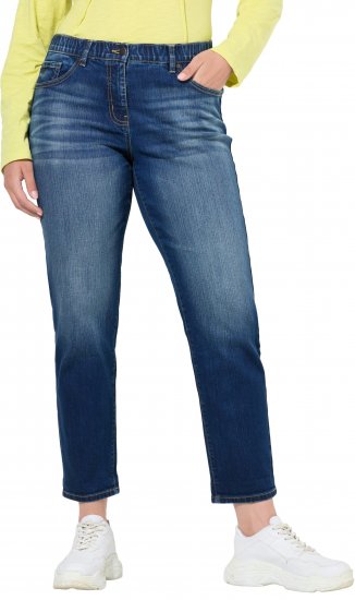 Ulla Popken Boyfriend Jeans Blue Denim - Teksad & Püksid Suuremates Suurustes – Plus Size - 