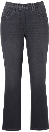 Ulla Popken Wide Leg Mandy Jeans Black - Teksad & Püksid Suuremates Suurustes – Plus Size - 