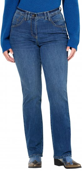 Ulla Popken Wide Leg Mandy Jeans Blue - Teksad & Püksid Suuremates Suurustes – Plus Size - 