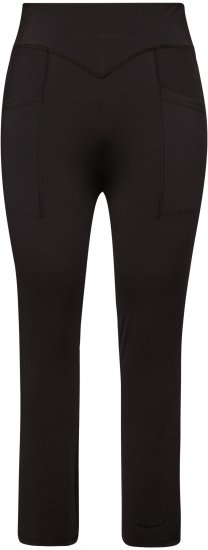 Ulla Popken Straight Leg Quick Drying Leggings Black - Teksad & Püksid Suuremates Suurustes – Plus Size - 