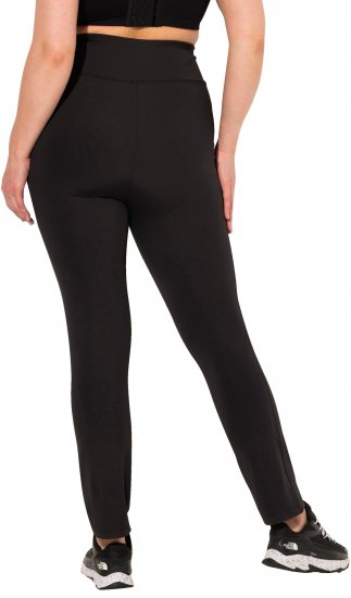 Ulla Popken Straight Leg Quick Drying Leggings Black - Teksad & Püksid Suuremates Suurustes – Plus Size - 