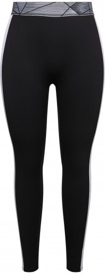 Ulla Popken High Waisted Leggings Black - Teksad & Püksid Suuremates Suurustes – Plus Size - 