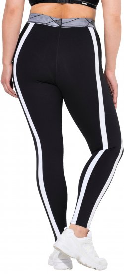 Ulla Popken High Waisted Leggings Black - Teksad & Püksid Suuremates Suurustes – Plus Size - 