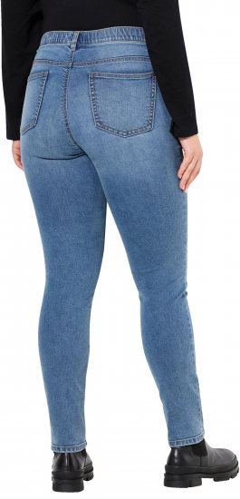 Ulla Popken Stretch Fit Slim Leg Jeans Blue - Teksad & Püksid Suuremates Suurustes – Plus Size - 