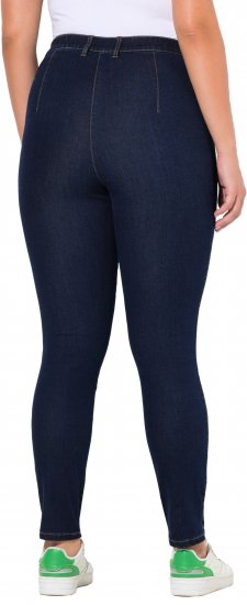 Ulla Popken High Waisted Stretch Fit Jeans Denim Blue - Teksad & Püksid Suuremates Suurustes – Plus Size - 