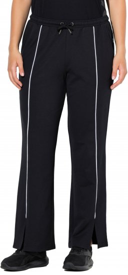 Ulla Popken Tracksuit Pants Black - Teksad & Püksid Suuremates Suurustes – Plus Size - 