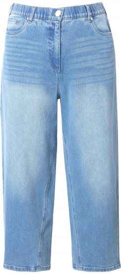 Ulla Popken Tapered Leg Mom Jeans Blue - Teksad & Püksid Suuremates Suurustes – Plus Size - 
